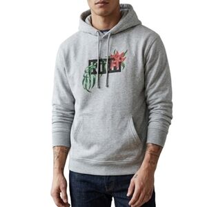 KITH In Bloom Sweatshirt Hoodie In Gray Size Small